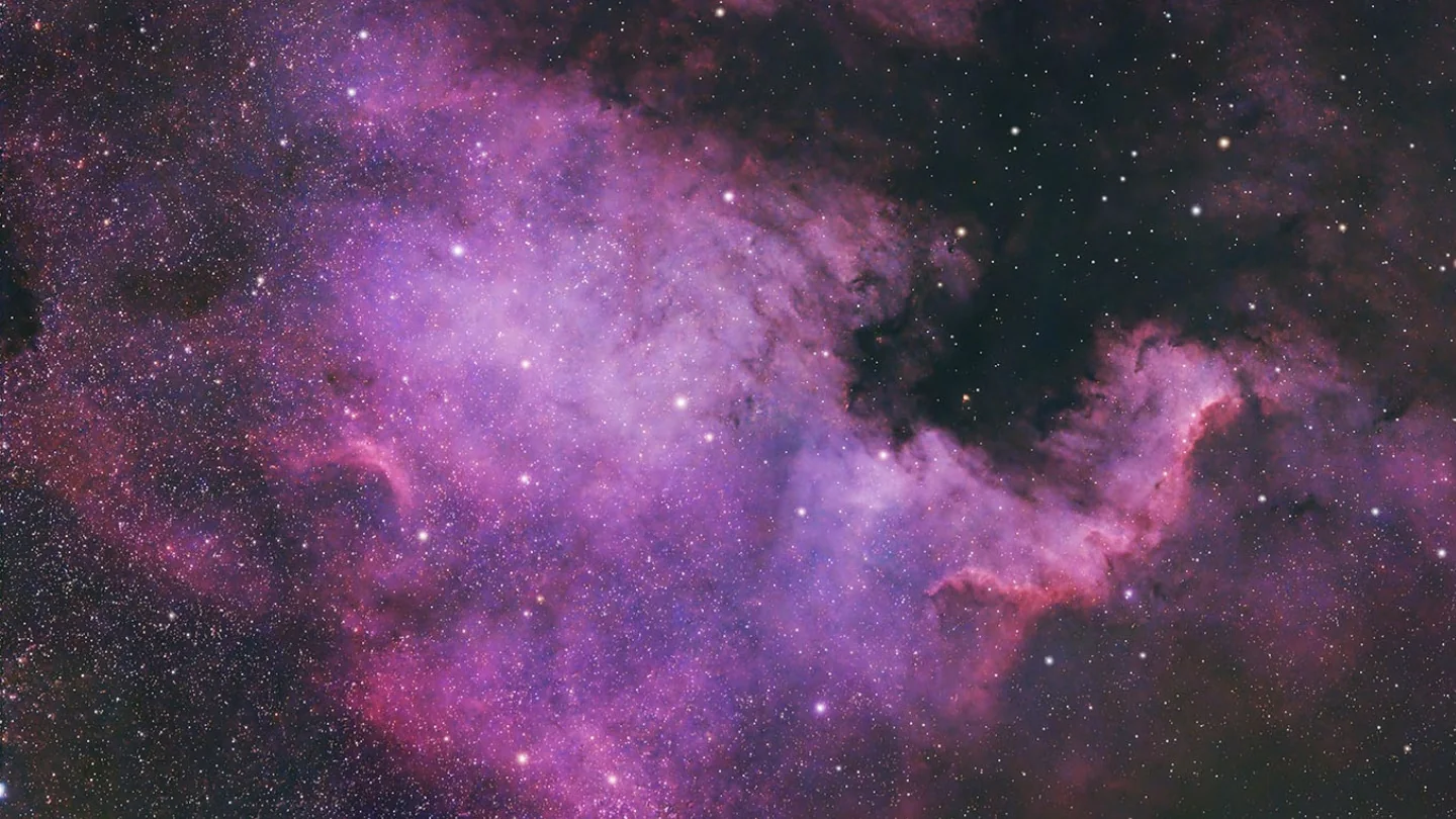 North America Nebula photographed from Leonard’s Lookout under dark skies in southern Spain