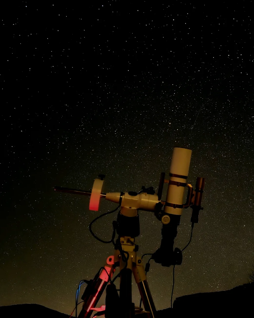 Milky Way under dark skies at Leonard's Lookout in rural Granada